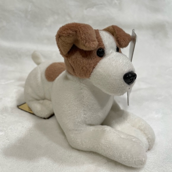 1997 STUFFINS Inc. 4pcs Dog Plush Labrador/Bulldog/Jack Russel/Golden Retriever - Picture 6 of 16